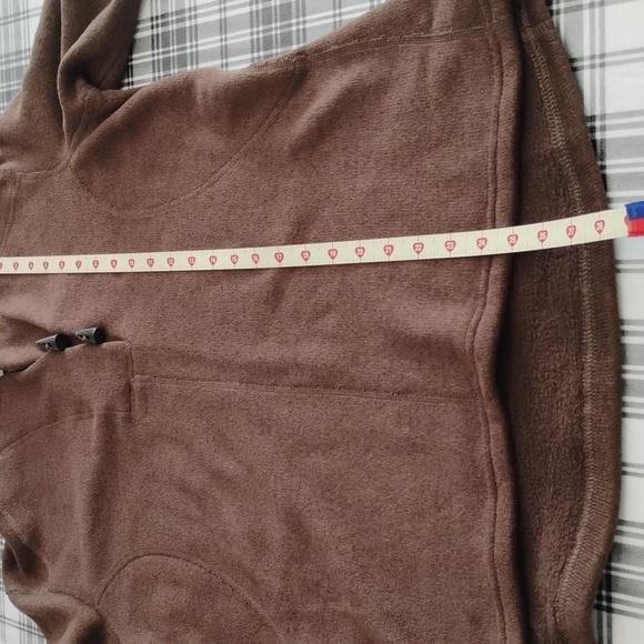 North Face Women's Crescent Ridge Shawl Collar Fleece Pullover Brown Large NWT - Picture 10 of 10